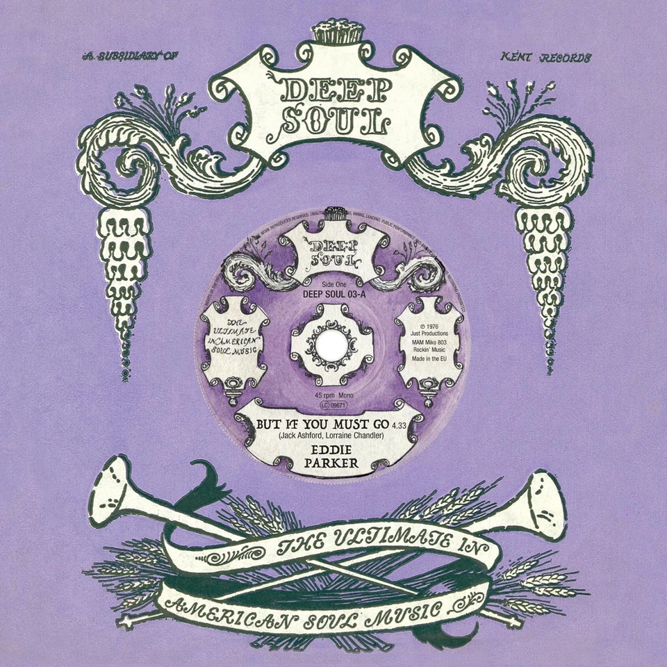 Eddie Parker - But If You Must Go (DEEP SOUL 03) - Image 1 of 1