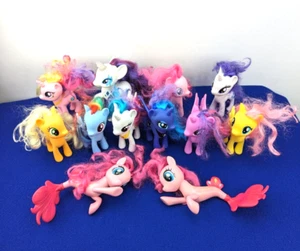 Huge 12x Lot My Little Pony Toys Hasbro Plastic Collectibles Brushable Hair Sea - Picture 1 of 7