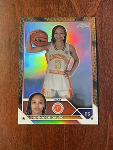 2023 Topps Chrome McDonald's All American Hannah Hidalgo Orange Refractor /25 - Picture 1 of 2