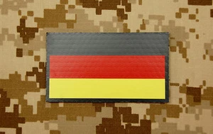IR Deutsche Flagge Aufnäher Bundeswehr Kommando Spezialkräfte KSK Deutschland Infrarot - Bild 1 von 2