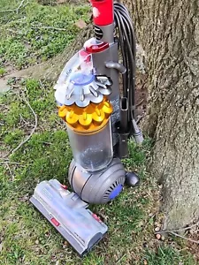 Dyson Small Ball Multi Floor Upright Corded Vacuum Cleaner in Iron/Yellow - Picture 1 of 14