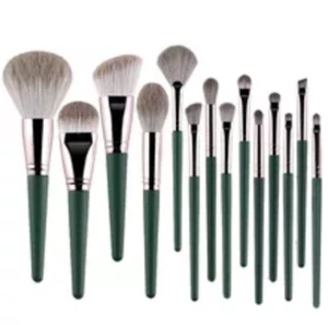 Make Up Brushes Set 14Pcs Professional Soft Highlighter Women Beautiful - Picture 1 of 5