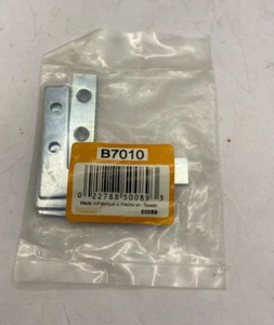 Plated Steel B 7010 Hardware 2 in Flat Corner Brace, Zinc Lot of 10 pack 40 pcs - Picture 1 of 6