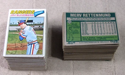 1977 Topps Baseball (Cards 351-660) (Pick Choose Complete) - Image 1 of 2