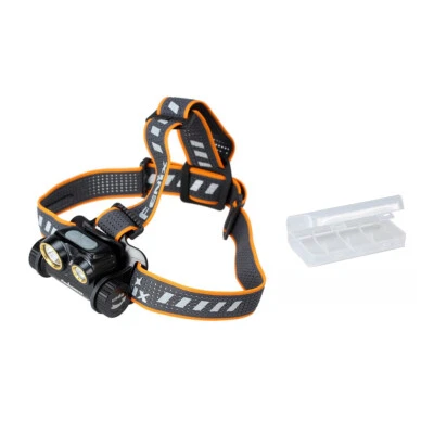 Fenix HM65R LED Stirnlampe 1400 Lumen neutralweiß und Batteriecase - Sparset - Bild 1 von 2