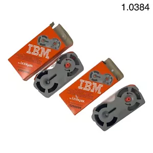 Lot of 2 IBM High Yield Correctable Film Ribbon by Lexmark 1299095 - Picture 1 of 7