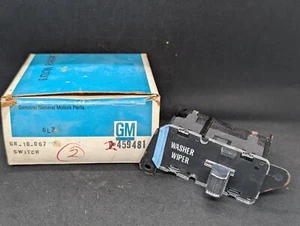 NOS 78-83 CHEVROLET C10 C20 C30 K10 K20 K30 PICKUP TRUCK WINDSHIELD WIPER SWITCH - Picture 1 of 15