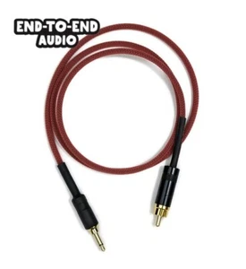 SALE! 3ft- 3.5mm TS to Mono RCA Audio Cable | Mogami Cable | Auxiliary Patch - Picture 1 of 3