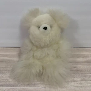 Peluche clásico de piel de alpaca con etiqueta - Imagen 1 de 6