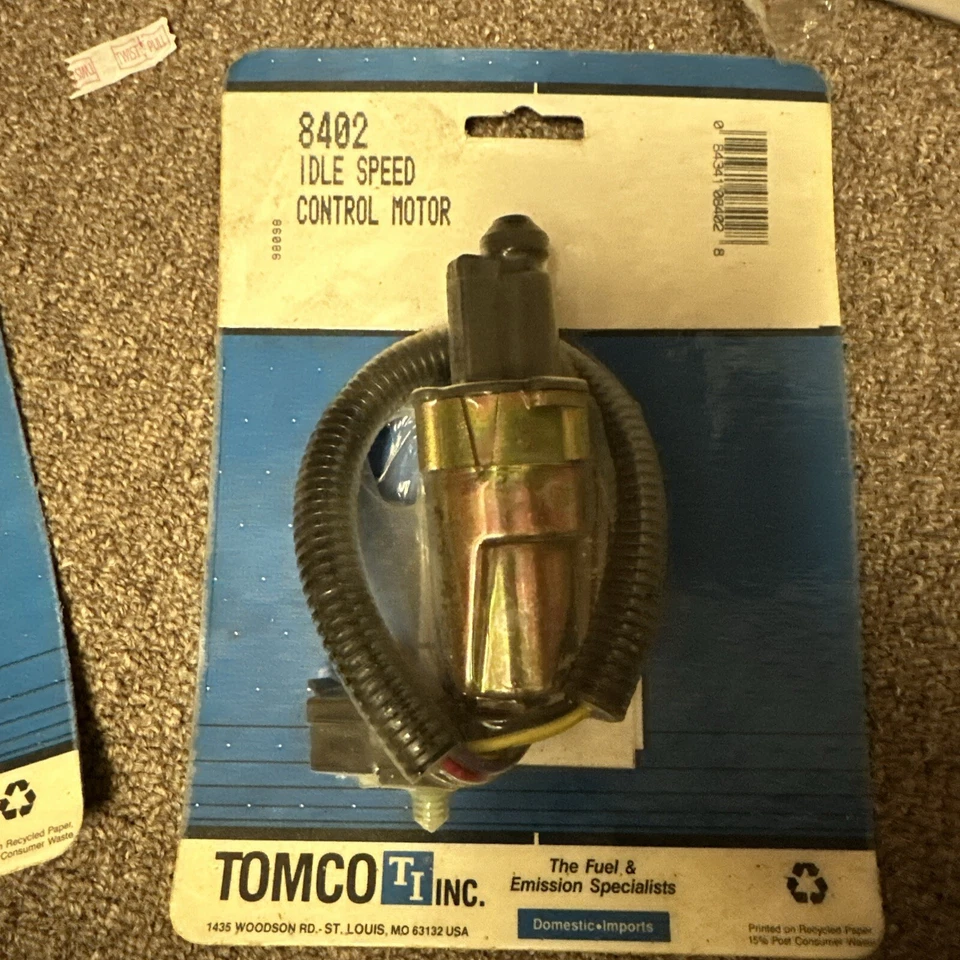 IDLE SPEED CONTROL MOTOR 1985-1987 FORD MERCURY tomco 8402 - Imagem 1 de 1