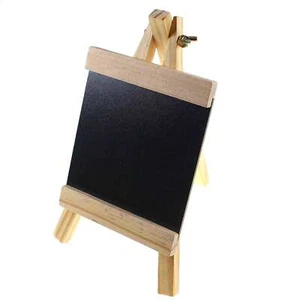 Tafel Staffelei Aufsteller ca. 23x12cm Holz Platzkarte Menütafel beschriftbar - Bild 1 von 4