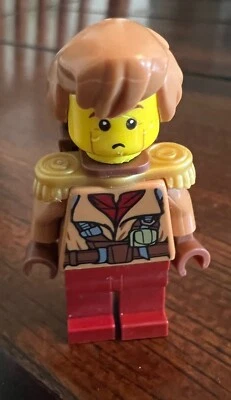 LEGO Star Wars Naboo Fighter Pilot Minifigura Pelo Castaño Episodio I 75092 sw0641 Foto 1 de 2