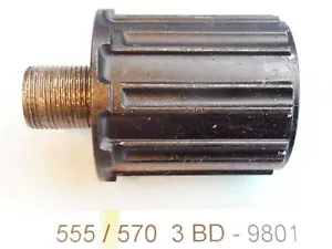 Shimano FH - M570 Lx - Cuerpo de buje libre de 9 velocidades (3BD9801) / Bicicleta NOS - Imagen 1 de 3