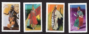 Scott #5981a PowWows Native American Culture Set of 4 Forever Stamps - MNH - Picture 1 of 1