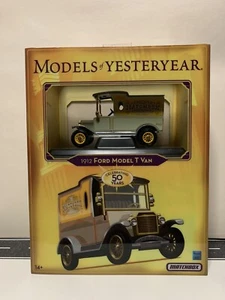 2006 Matchbox Models of Yesteryear 1912 Ford Model T Delivery Van Beige/Yellow - Picture 1 of 15