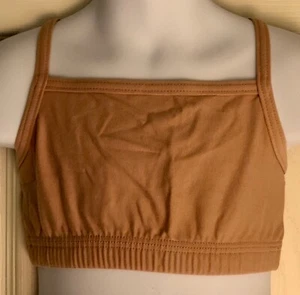 GK Sports Camisole Style Sports CHILD MEDIUM Cotton/Spandex Nude Style #1460 CM - Picture 1 of 4
