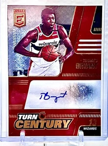 2021-22 Donruss Elite Thomas Bryant Red Turn Of The Century Auto #19/49 - Picture 1 of 2