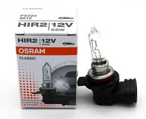 Osram 9012 HIR2 12V55W PX22d 3200K Faros Coche Lámpara Auto Bombilla CLÁSICO - Imagen 1 de 4