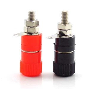 2/10pcs Banana Plug Jackvideo Female Connector Amplifier Terminal audio 4mm - Picture 1 of 5