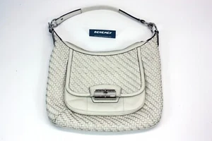 Coach Leder Kristen geflochten Handtasche Tasche L1169-19314 Schulter schlecht Crossbody beige - Bild 1 von 12