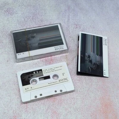 Ryuichi Sakamoto - ASYNC - Album Song Cassette Tapes - New & Sealed - Image 1 of 2