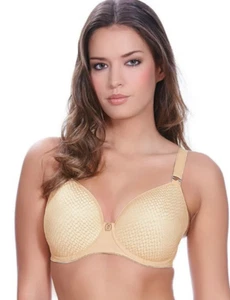 Sujetador Freya Muse arena (desnudo) espaciador con aros moldeado (sujetador camiseta) sin relleno - Imagen 1 de 3