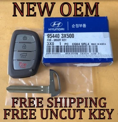 NEW OEM 13 14 15 16 HYUNDAI ELANTRA SMART KEY PROXIMITY REMOTE FOB TRANSMITTER - Image 1 of 4