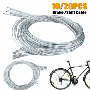 10/20pcs Bicycle Shift/Brake Derailleur Gear Stainless Steel Inner Cable Wire US - Picture 1 of 15