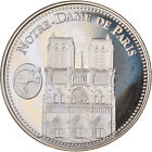 [#387054] Frankreich, Medaille, Monuments de Paris, Notre Dame, Arts & Culture, 