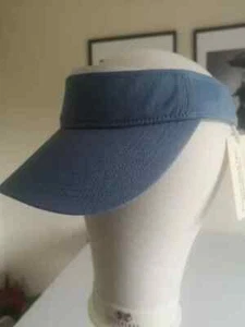 Sun Visor Hat Adjustable Sports Visor Cap Tennis Golf Fishing Beach Unisex Blue - Picture 1 of 6