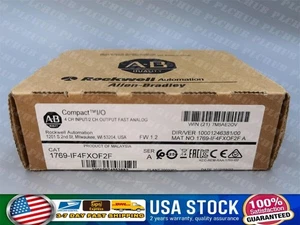 Nuevo molde de E/S CompactLogix de alta velocidad sellado de fábrica AB 1769-IF4FXOF2F SER A - Imagen 1 de 7