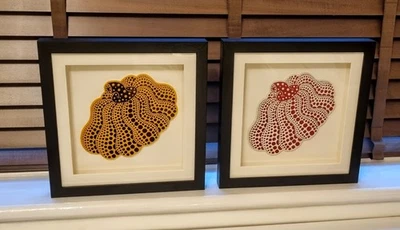 Yayoi Kusama Dancing Pumpkins - Will Split Pair If Wanted. - Image 1 of 3