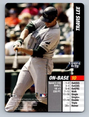 2003 MLB Showdown Pennant Run Travis Lee #057 - Image 1 of 2