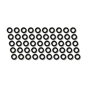 50x Juntas tóricas universales para puntas de flecha puntas de tornillo tiro con arco - Imagen 1 de 2