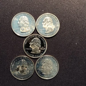 5-2002-S STATE QUARTER 90% SILVER PROOF - Picture 1 of 2