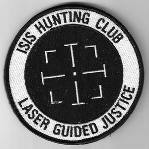 RAF PATCH 6 SQUADRON ISIS HUNTING CLUB 4 INCH ROYAL AIR FORCE SQUADRON PATCH - Picture 1 of 1