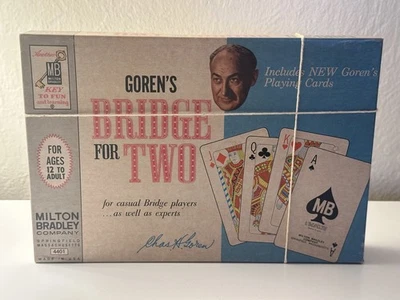 Milton Bradley Goren’s Bridge for Two Card Game #4401 Sealed w/Woolworth Sticker - Image 1 of 4