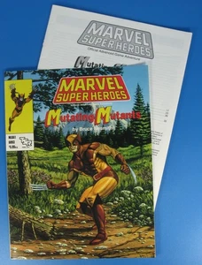 TSR Marvel Super Heroes Mutating Mutants X-Men Campaign Role Play Game 1990 - Picture 1 of 8