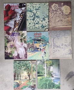 Lot 8 Vintage 1952 1955 IDEALS Zeitschriften Heimatstadt Erinnerungen Erntedank Ostern - Bild 1 von 2