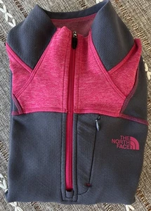 The North Face Quarter Zip Damen Größe S/P Rosa/Grau - Bild 1 von 4