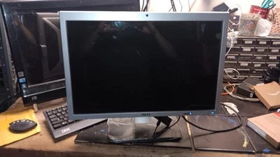 Dell SP2208WFPt 22" 1680 x 1050 Webcam LCD Monitor DVI-D VGA HDMI**FOR PARTS** - Image 1 of 4