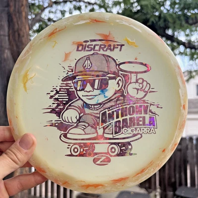 Discraft Ledgestone Barela Jawbreaker Z Glo Glow Cigarra 178g New #4 - Image 1 of 4