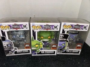 Funko Set Of 3 Heavy Metal Halloween 2023 With Protectors - Picture 1 of 6