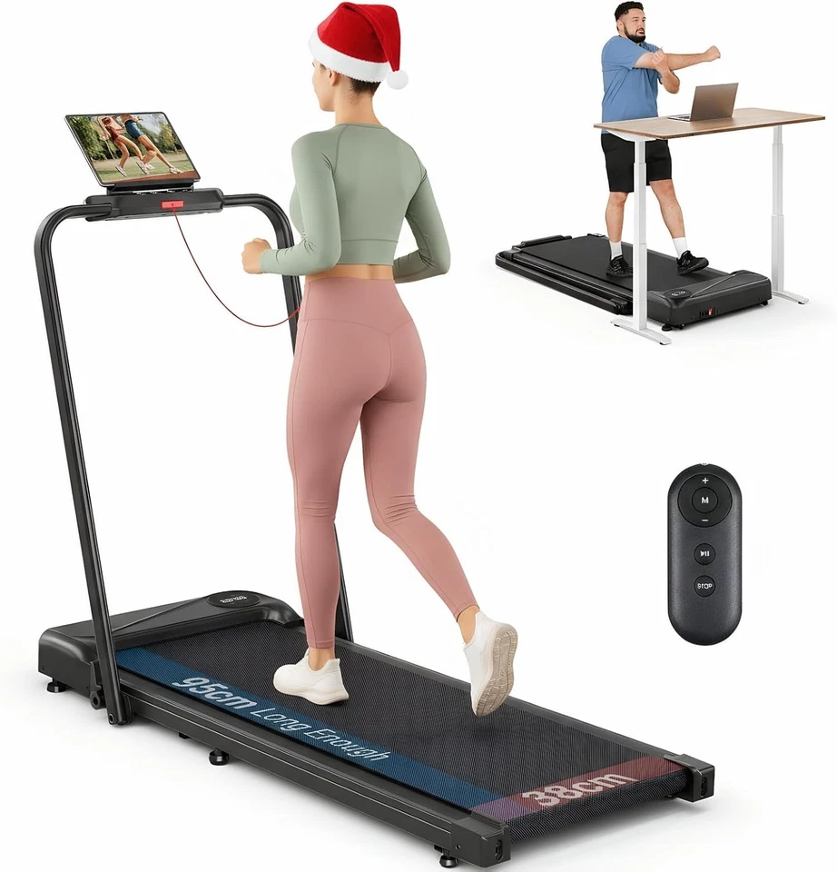THERUN Elektrisches Laufband Klappbar Heimtrainer Fitness Display für Zuhause Büro DE