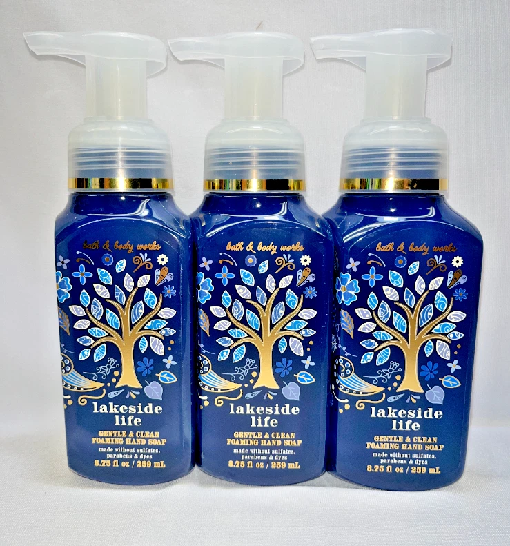 3 Lakeside Life Gentle Foaming Hand Soap Bath & Body Works 8.75 Oz - Image 1 of 1
