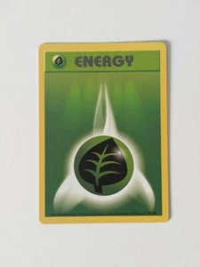 Pokemon Card WOTC Grass Energy 99/102 Base Non-holo Common Unlimited 1999 - NM - Picture 1 of 3