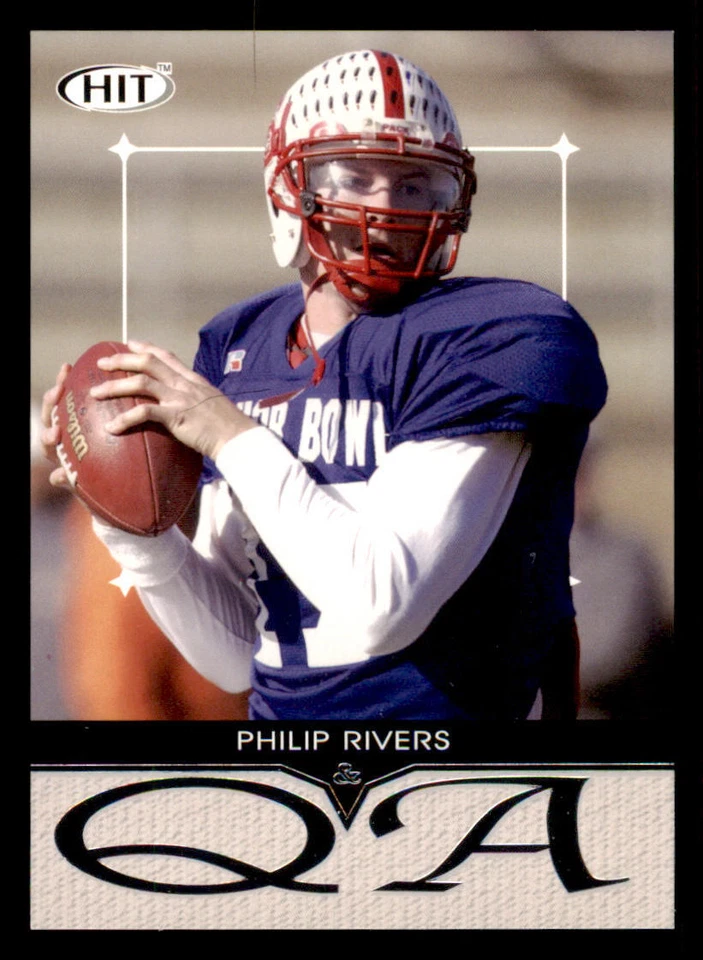 2004 SAGE HIT Q&A Silver #Q17 Philip Rivers - Image 1 of 2