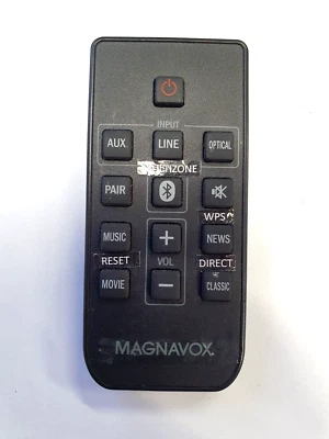 GENUINE MAGNAVOX REMOTE WIR113001-FA01 SOUNDBAR MSB4560/F7 & MSB4550/F7 REMOTE - Image 1 of 4