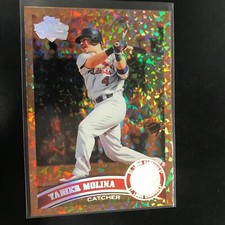 Yadier Molina 2011 Topps Cognac Diamond Anniversary #90 Cardinals M14