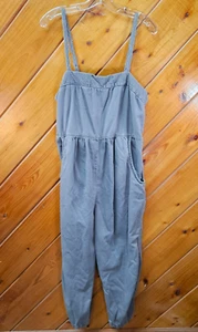 Anthropologie Postmark Leinen Essential Overall grau Damen Größe Large - Bild 1 von 5